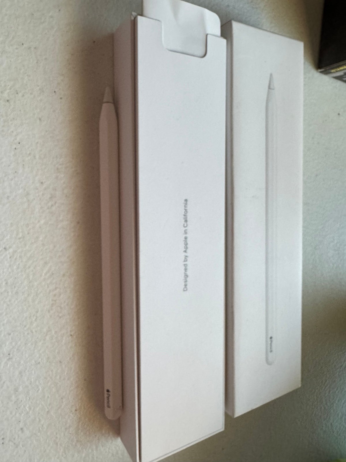 Apple Pencil 2nd generation ホワイト 箱付き BOX ONLY] Apple Pencil 2nd Generation Box Only with