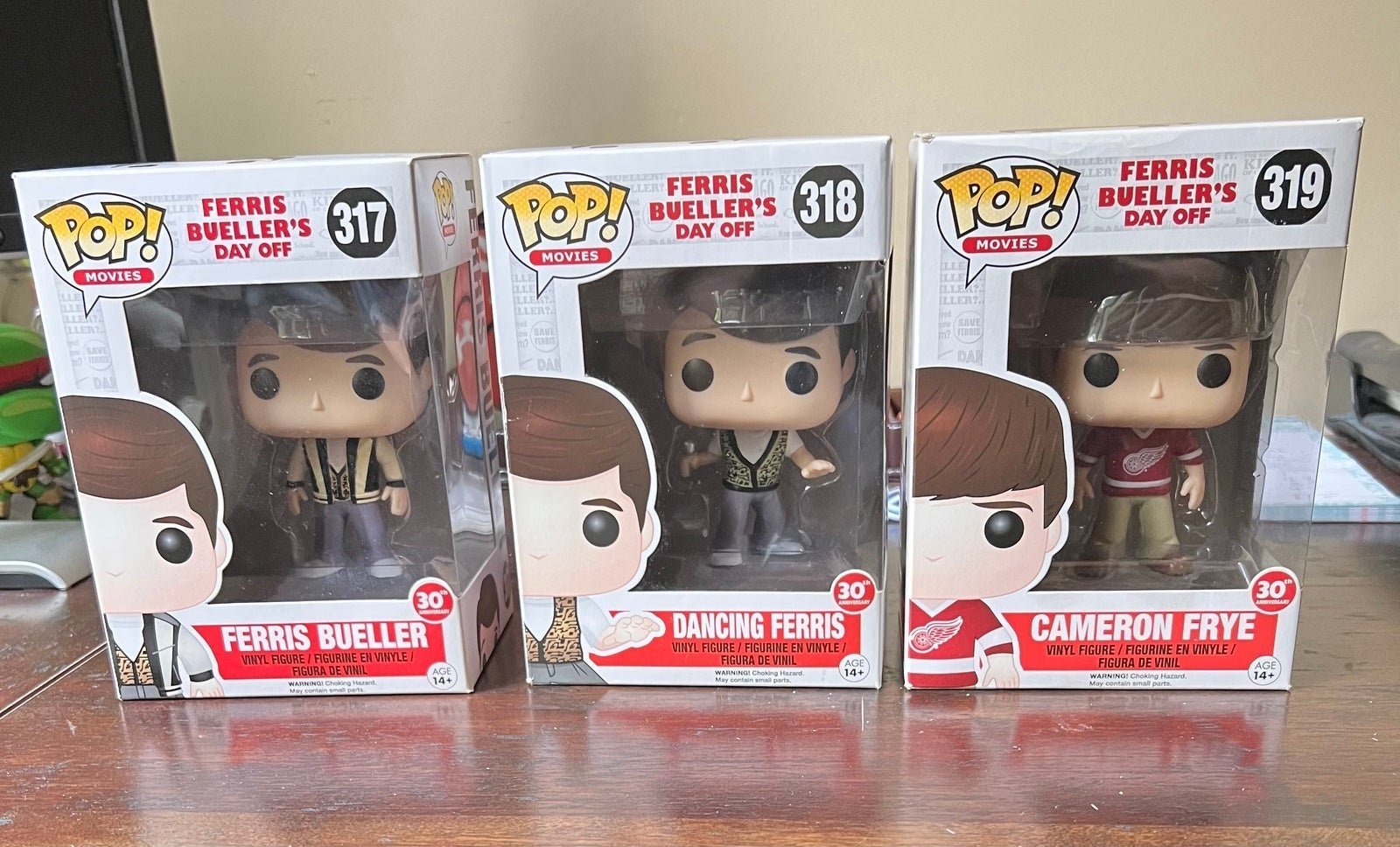 Ferris Bueller’s Day Off funko pop set