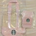 [ NWT ] Starbucks Taiwan 2023 Sakura / Cherry Blossom Mini Tote Bag + Cup Sleeve
