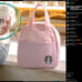 [ NWT ] Starbucks Taiwan 2023 Sakura / Cherry Blossom Mini Tote Bag + Cup Sleeve