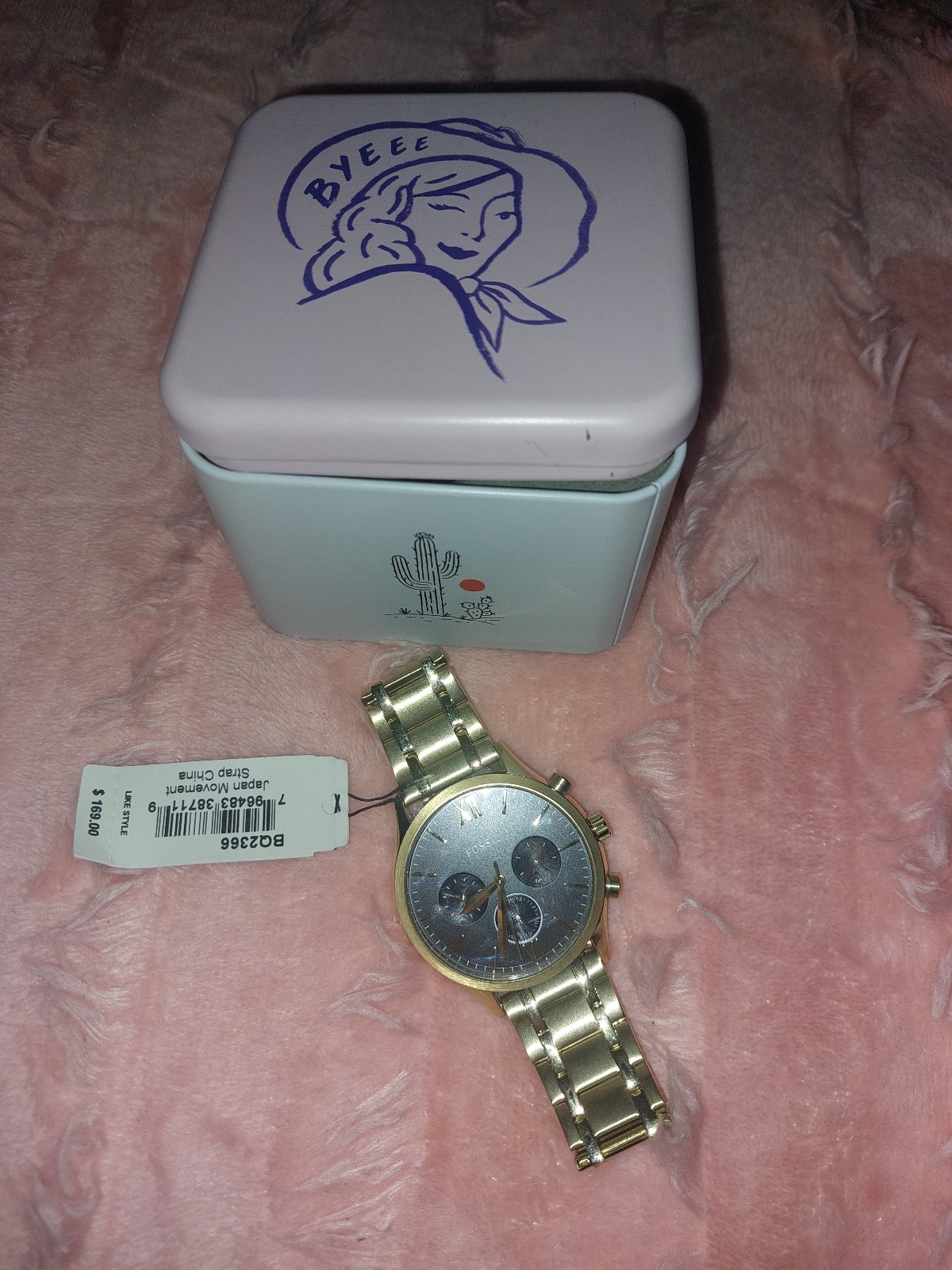 Fossil Watch Color: Gold