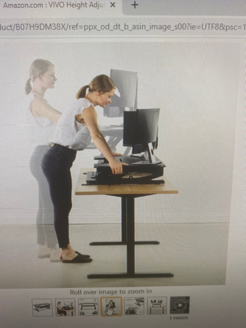 Standing desk, brand new, still in box