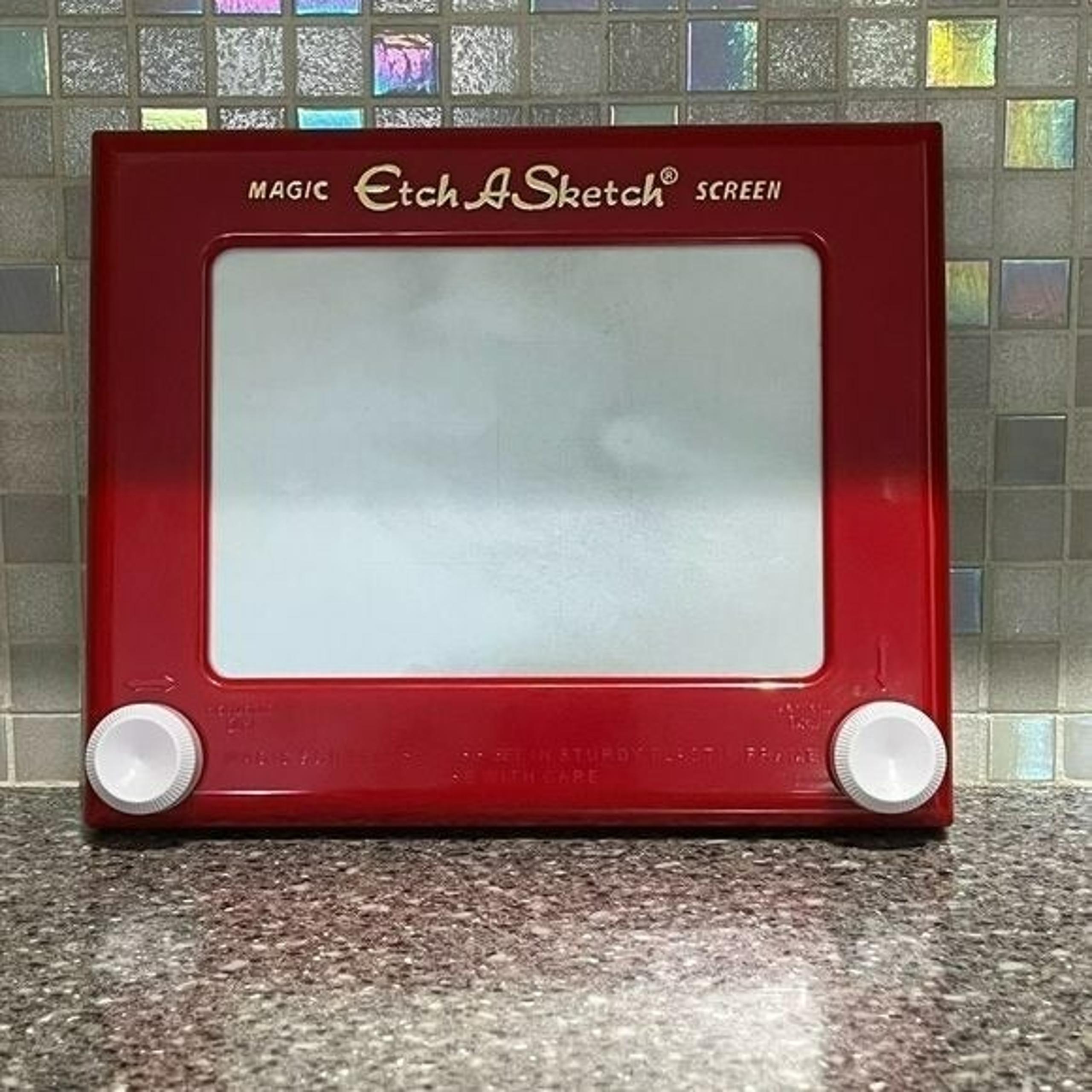 Vintage Magic Etch A Sketch Screen #1501