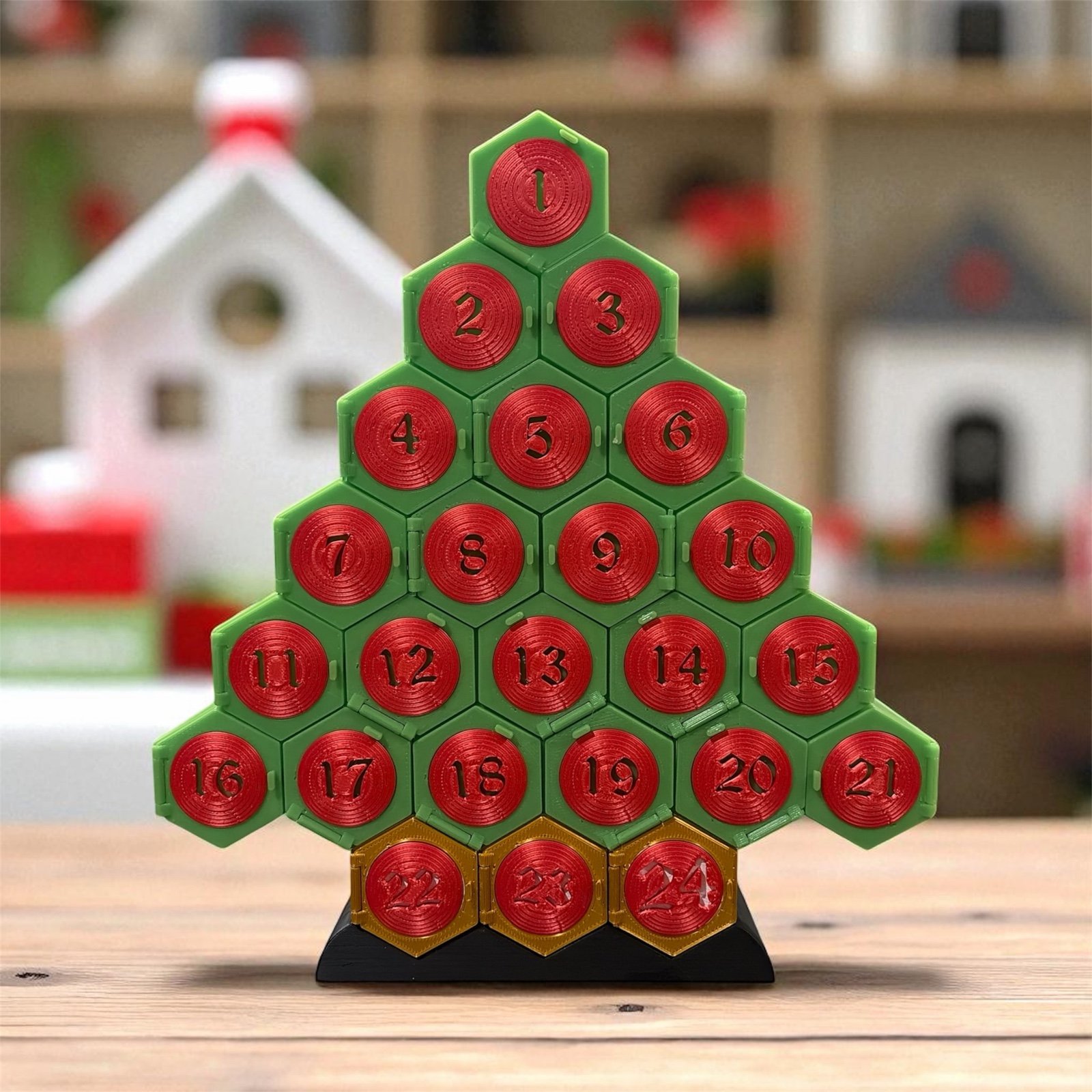 Christmas Tree Advent Calendar