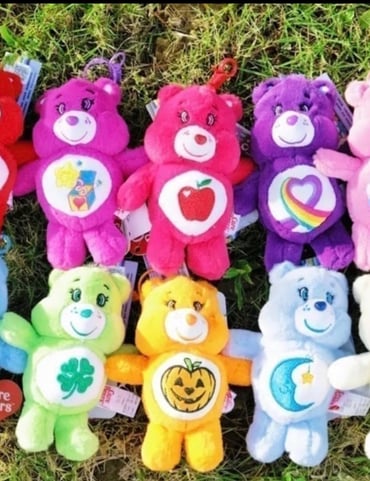 Care Bear Keychains x10 WAVE 3 COMPLETE