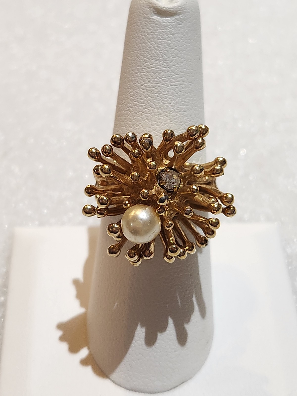 Vintage Sarah Coventry Celestial Costume Ring Size 7