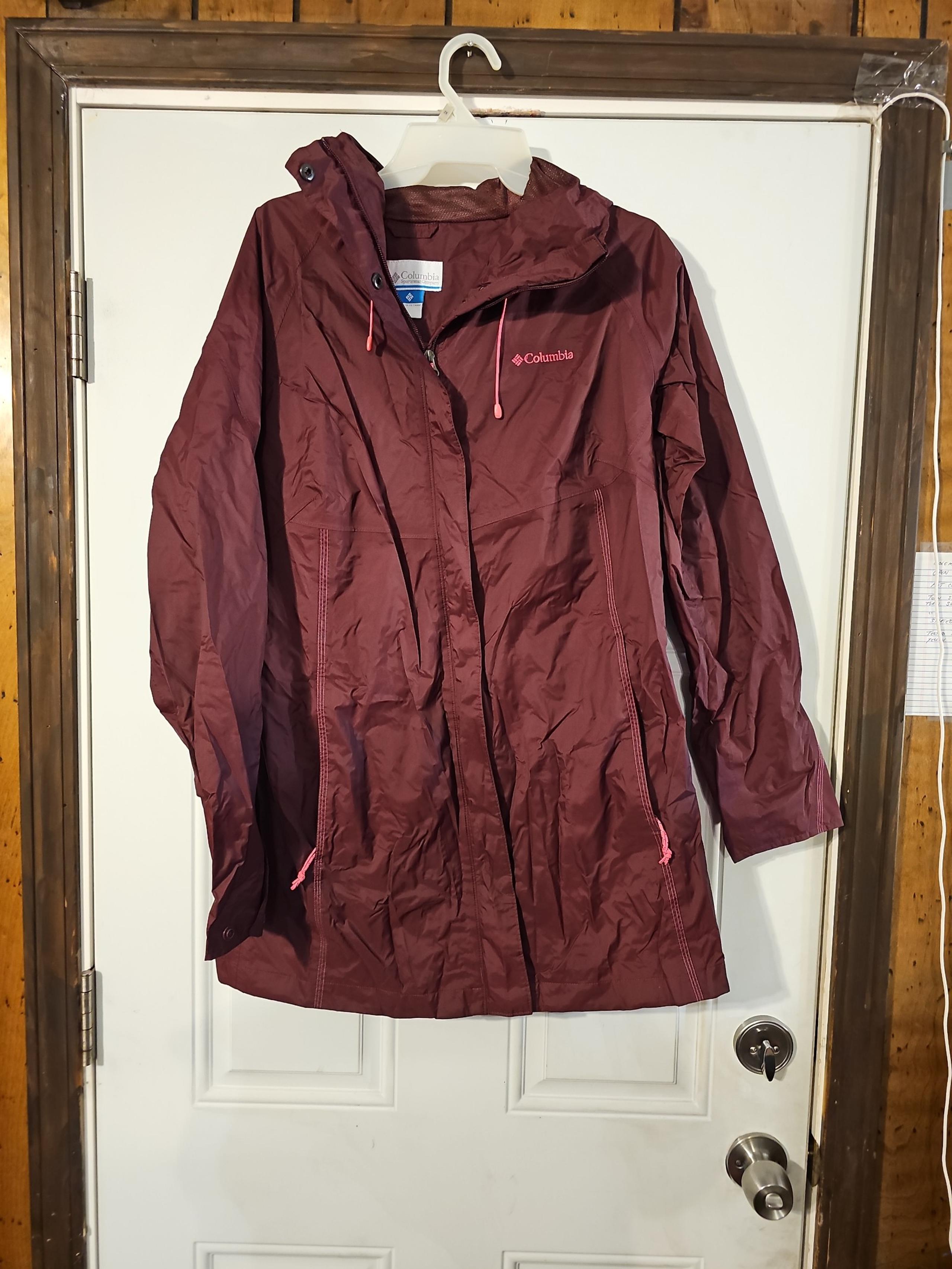 Columbia rain jacket