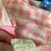 Vintage Dantrel Full Size Sheet Set No Iron Muslin Pink Stripes