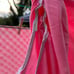 Vintage Dantrel Full Size Sheet Set No Iron Muslin Pink Stripes