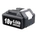 2Pack For Makita 18V 5.5Ah LXT Lithium-Ion BL1820 BL1830 BL1850b BL1860b Battery