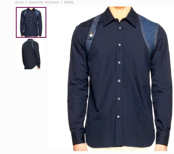 Alexander McQueen Harness Shirt