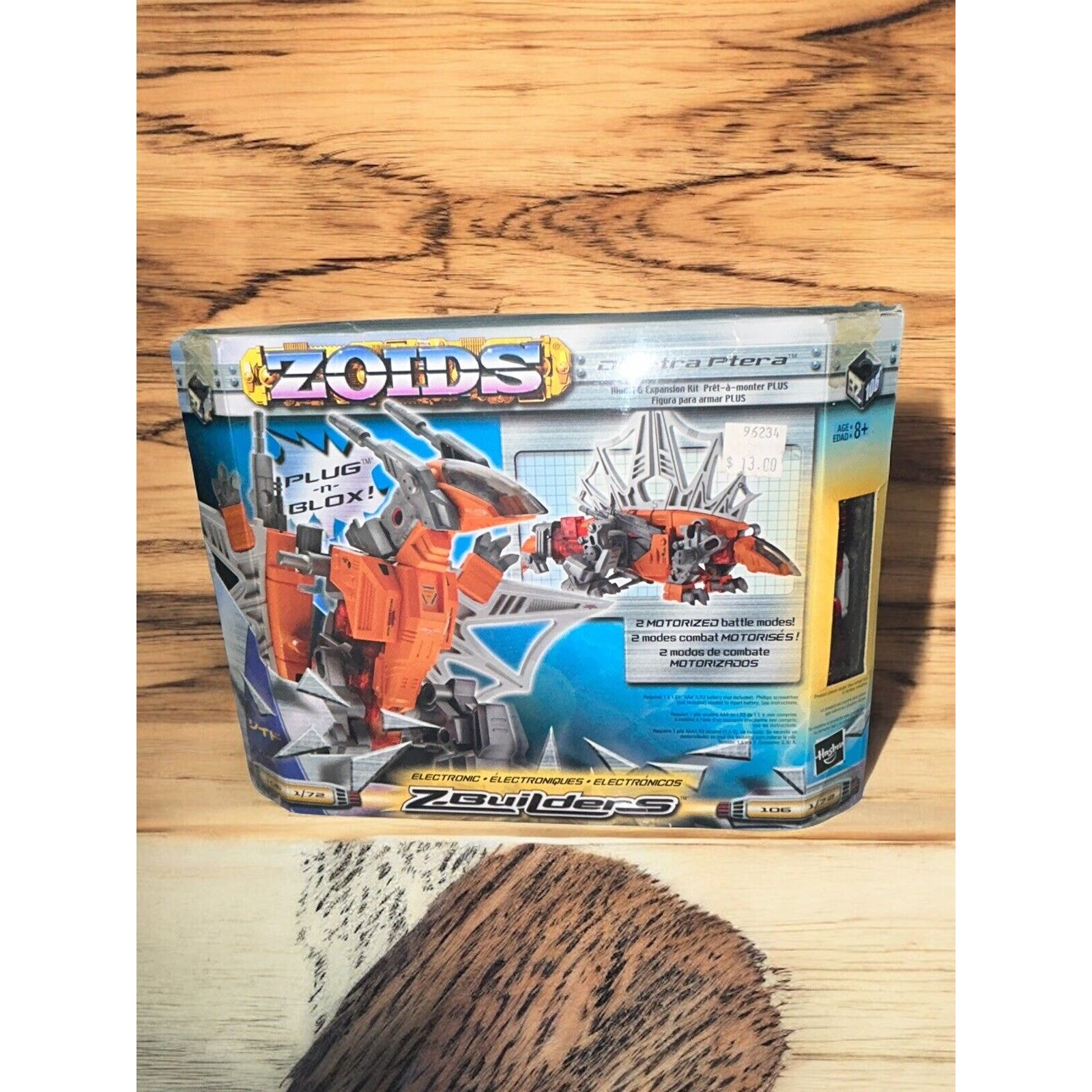 Hasbro ZOIDS Z-Builders 1/72 Dimetra Ptera BZ-106 2003 NEW