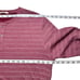 Marine Layer | Men | Raisin Double Knit Stripe LS Henley Shirt | Size Large