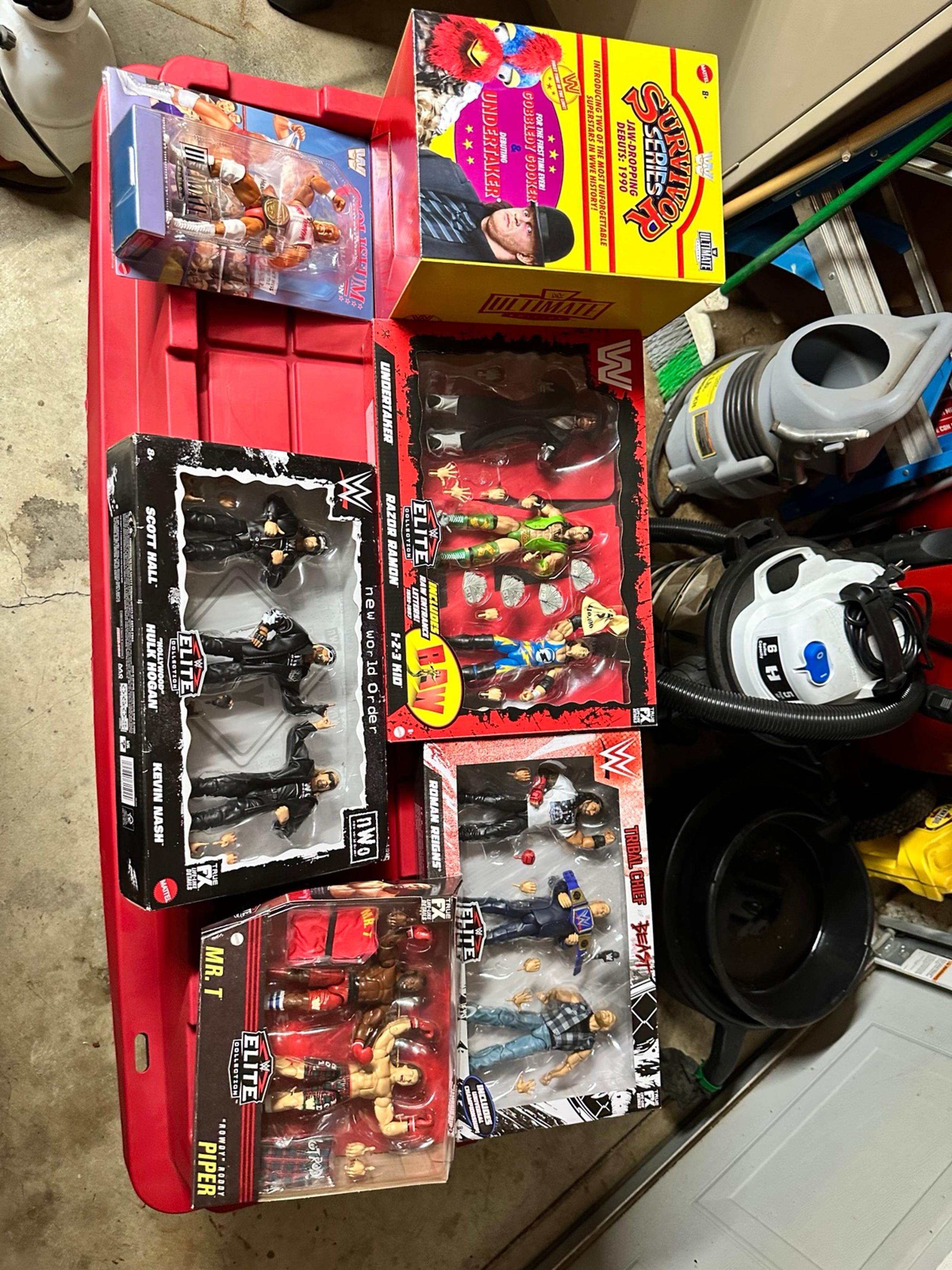 WWE action figures