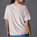 NWT 68 Anthropologie Krisha Velvet Mock Neck Top Pink XS