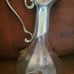 France Paris Dumanoir Etain Crystal Pewter Decanter for Wine Neo Classic 1920's