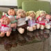 6 VINTAGE CABBAGE PATCH DOLLS