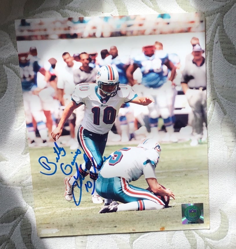 Olindo Mare Autographed 8x10 Miami Dolphins Rare COA #A49898131