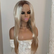 Lace front Wig Ash Blonde