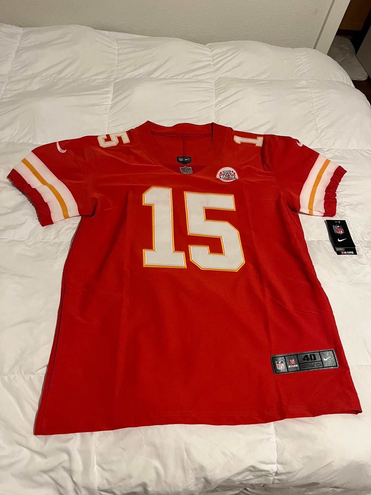 Patrick Mahomes official on field jersey
