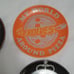 Disney Parks Toy Story Pizza Planet Set of 4 8” Plates Aliens Orange Black