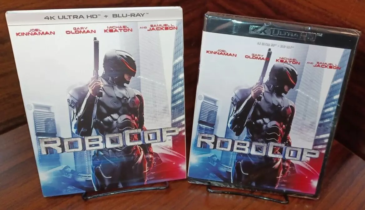 Robocop (2014)-Collector's Edition (4K/Blu-Ray)w/Slipcover-NEW (Sealed)-Free S&H