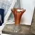 Vintage Carnival Vase 8 Tall excellent Condition