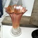Vintage Carnival Vase 8 Tall excellent Condition