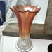 Vintage Carnival Vase 8 Tall excellent Condition