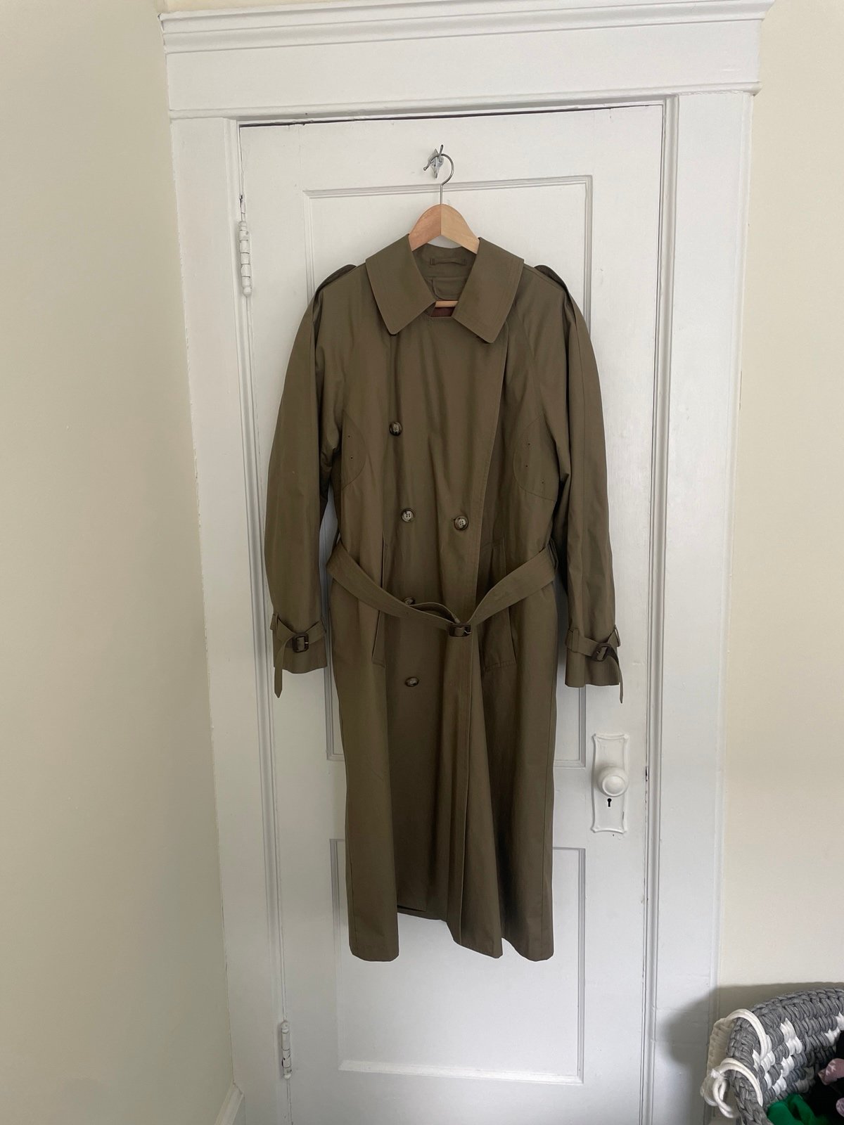 VINTAGE London fog trench coat