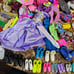 Barbie outfits and accessories 200 pieces 1990s