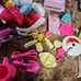 Barbie outfits and accessories 200 pieces 1990s