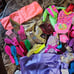 Barbie outfits and accessories 200 pieces 1990s