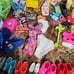 Barbie outfits and accessories 200 pieces 1990s