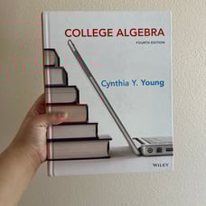 College Algebra (4th edition) by Cynthia Y. Young (hardcover)