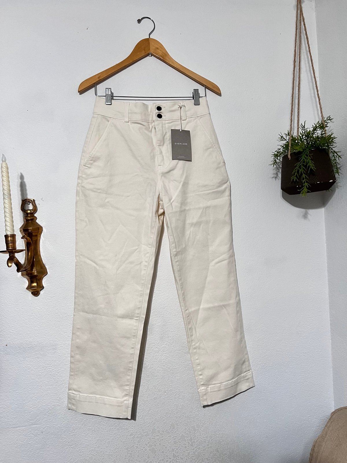 Everlane organic straight pant size6