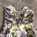 ANTHROPOLOGIE Lithe Tea for Two Floral Ruffle Halter Midi Dress Multicolor SZ 8
