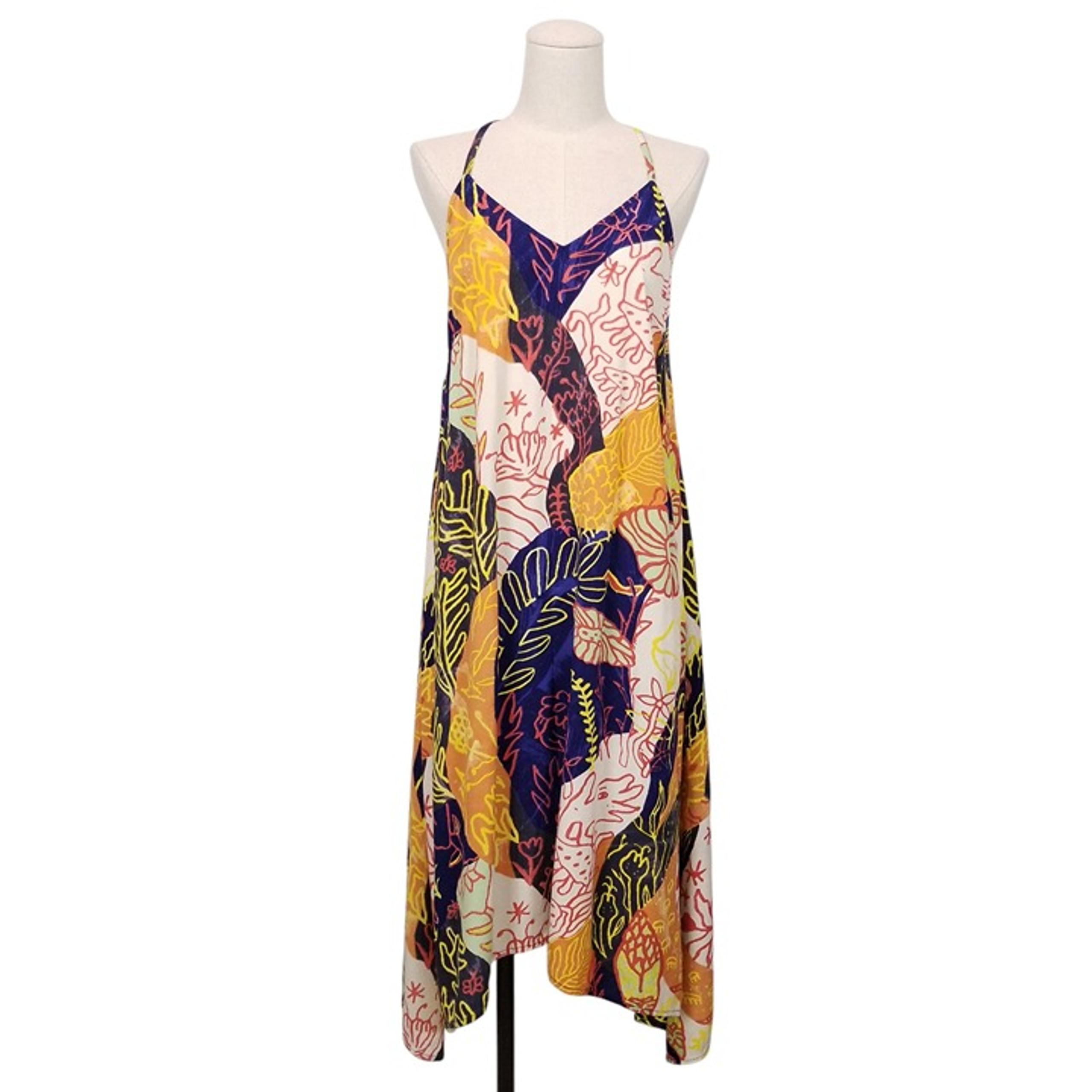 Adele Prost x Anthropologie Bias Slip Midi Dress Sz Extra Small