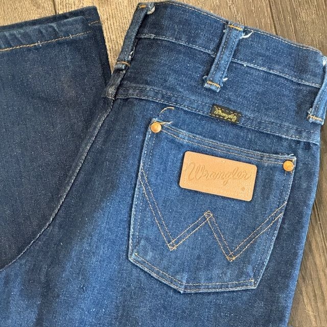 Vintage Men's Wrangle Jeans 30 x 32 No Fault Student 1970's
