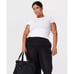 Sweaty Betty NWT Black All Day Embossed Full-Length Leggings Size XL