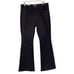 Levi's 726 Flare Jeans High Rise Womens Sz 33x32 Black Western Grunge Biker NEW