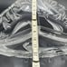 Mikasa Satin Frosted Crystal Peacock Tulip Etched Divided Serving Dish Rare Lrge