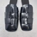 HEREU Black Quilted Coraia Mule WOMENS Shoe