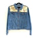 Re-done jean jacket one of a kind Plus Size 2X