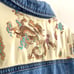 Re-done jean jacket one of a kind Plus Size 2X