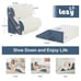Memory Foam 6pcs Orthopedic Bed Wedge Pillow Set
