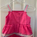 Gymboree Pink Poplin Tiered Dress Hello Cupcake Girls Size 7