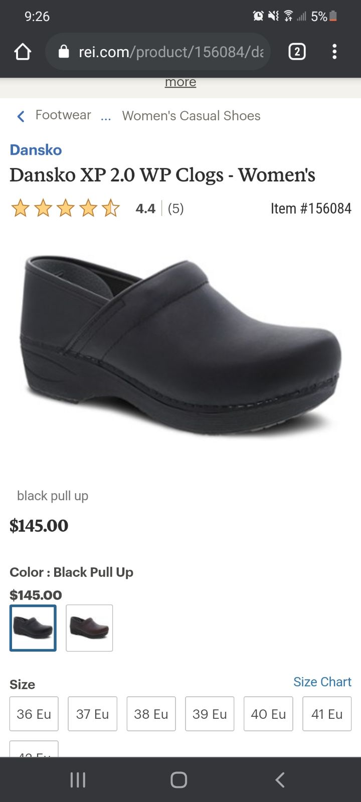 Dansko nursing clogs