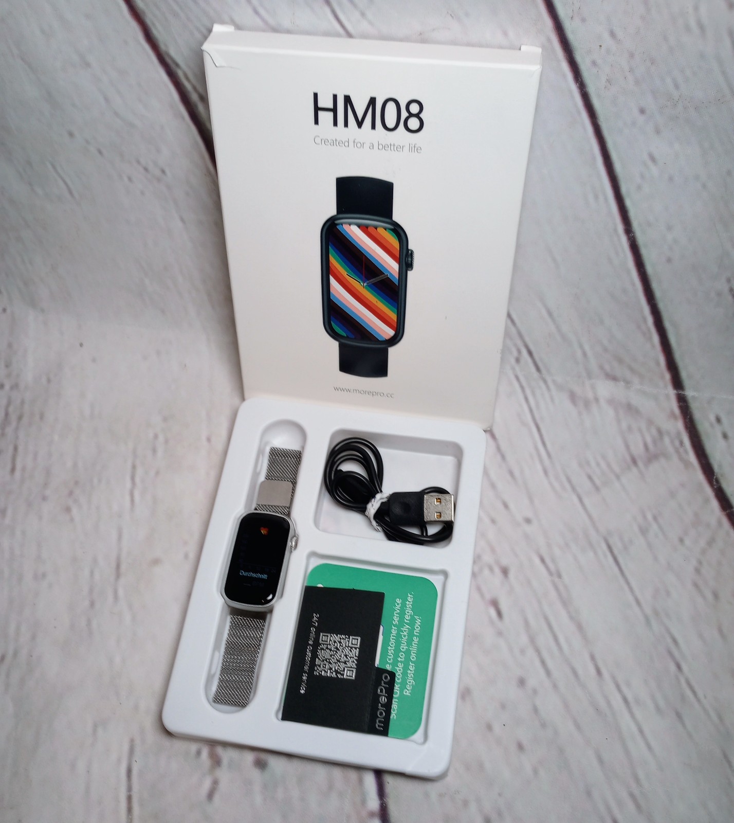 MorePro Fitness Tracker Step Tracker Calorie Counter for Android iOS Phones