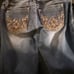 Miss Me Abstract Border boot cut jeans